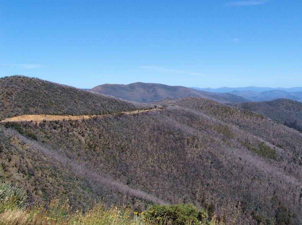 On-route to Mount Hotham, Victorian Alpine Region