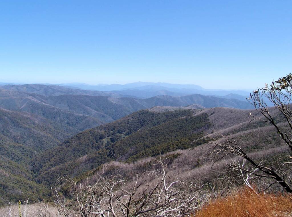 On-route to Mount Hotham, Victorian Alpine Region