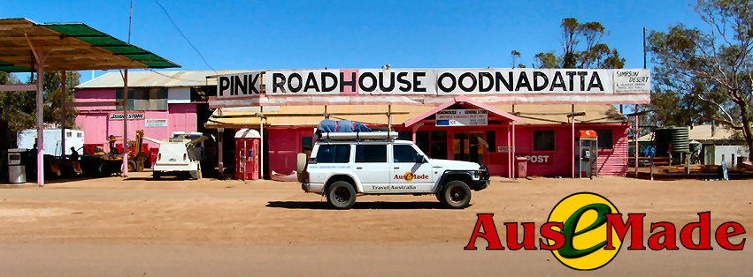Ausemade Facebook (Timeline) - The Pink Roadhouse on the Oodnadatta Track