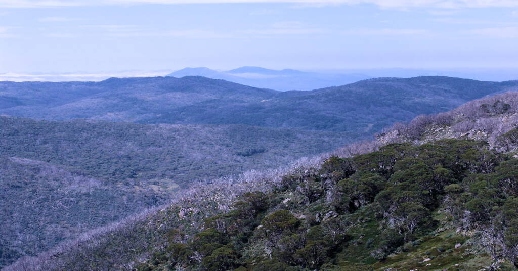 View across Mount Kosciuszko National Park