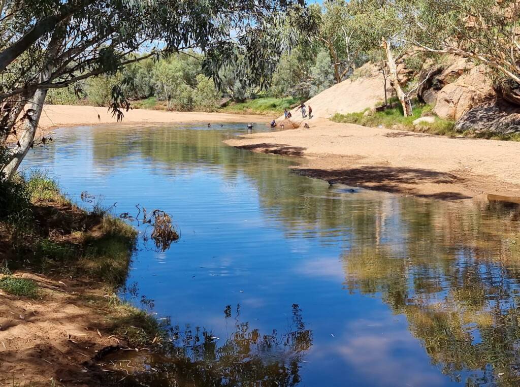Water at the Alice Springs Telegraph Station, NT