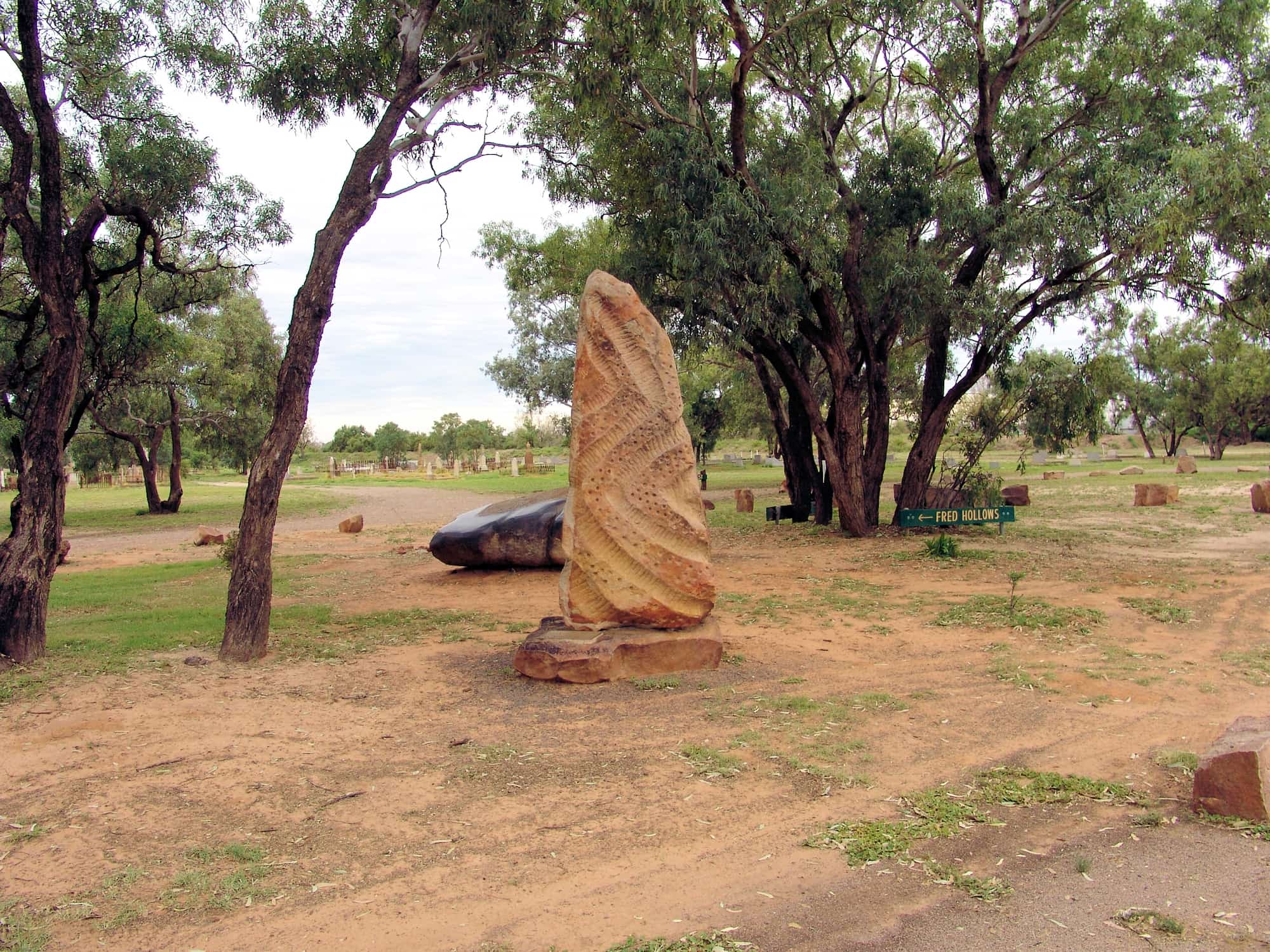 Fred Hollows Grave Site, Bourke, NSW