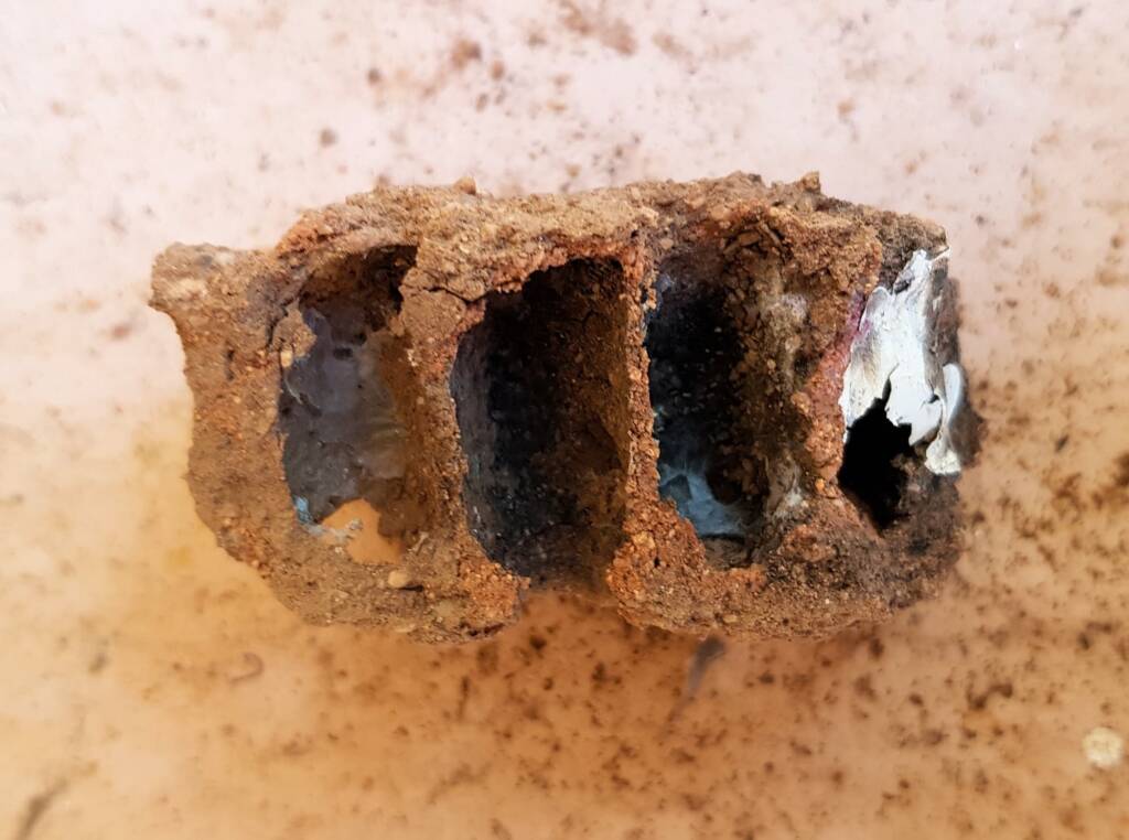 Mud nest, Alice Springs, NT