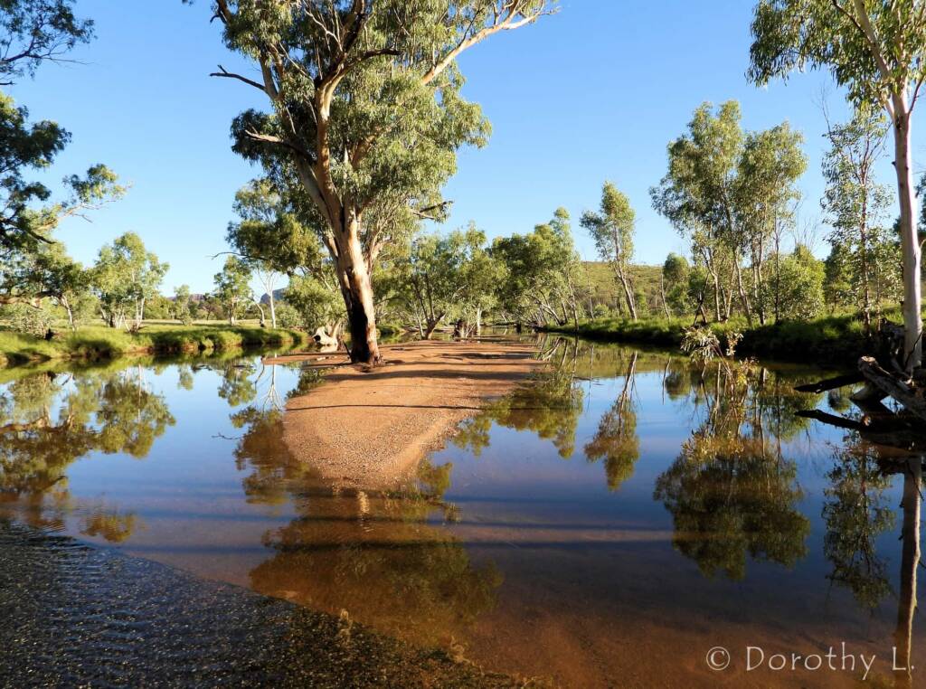 Roe Creek, Simpsons Gap, NT © Dorothy L.