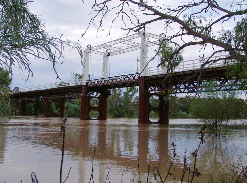 Historic North Bourke Bridge, NSW