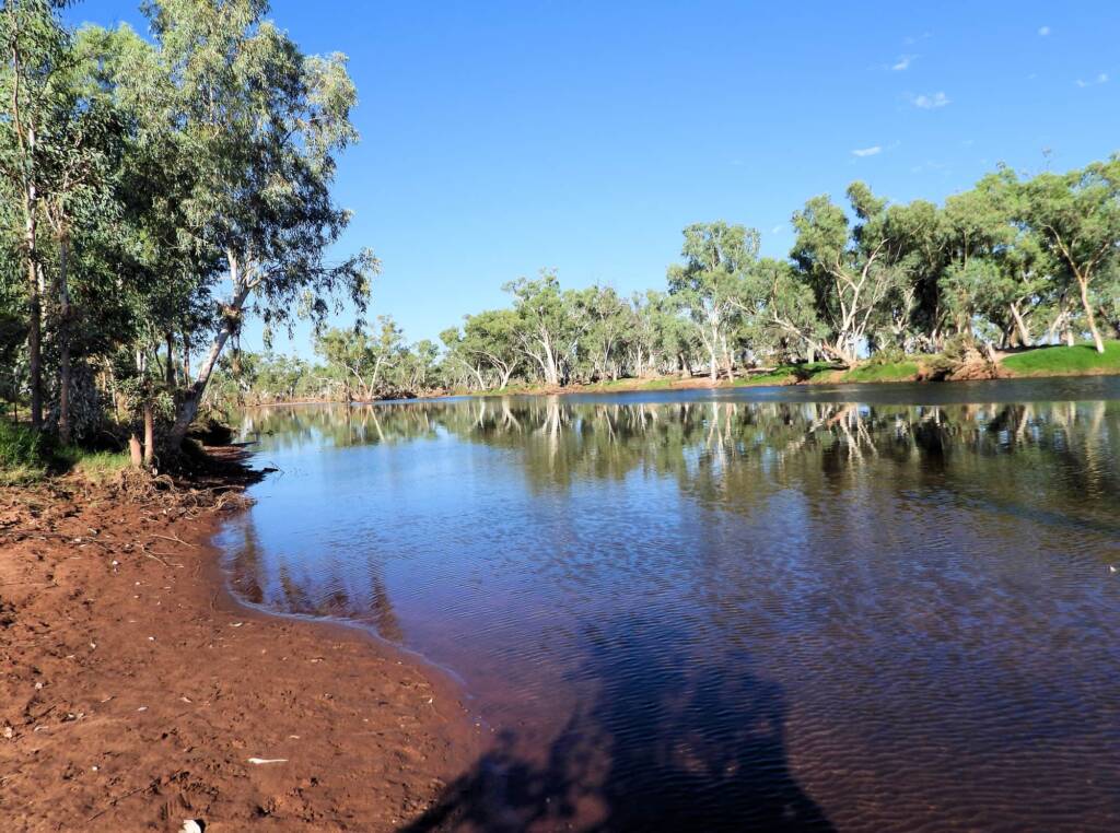 Redbank Waterhole, Owen Springs Reserve © Dorothy Latimer