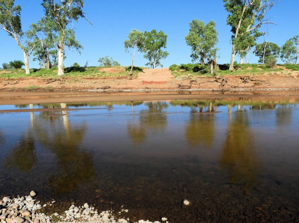 Redbank Waterhole, Owen Springs Reserve © Dorothy Latimer