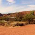 Picnic area in the Fink Gorge National Park