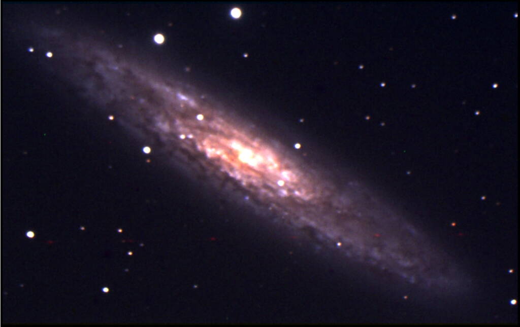 NGC 253 Sculptor (8 million light years from earth) - "Baker Observatory" - Photographer © Darren Chase, Woomera