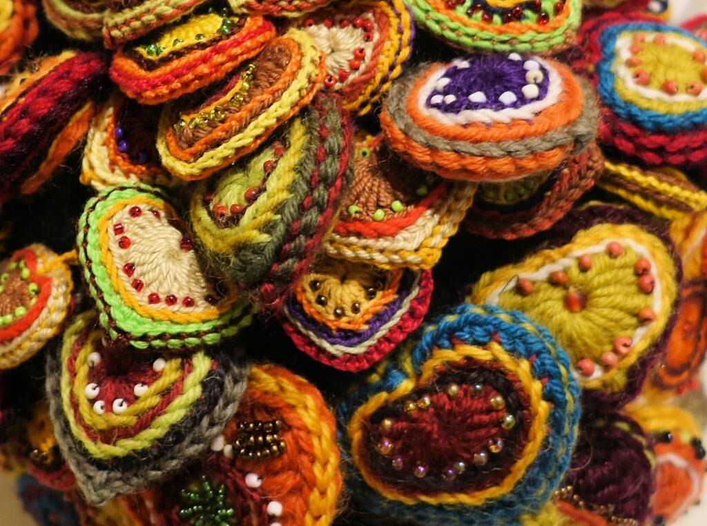 Eileen Bladon Teacosy category - 2022 Alice Springs Beanie Festival