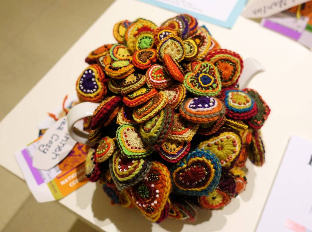 Eileen Bladon Teacosy category - 2022 Alice Springs Beanie Festival
