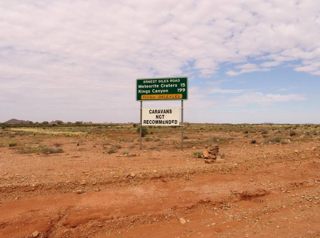 Ernest Giles Road, Henbury Meteorites Conservation Reserve, NT