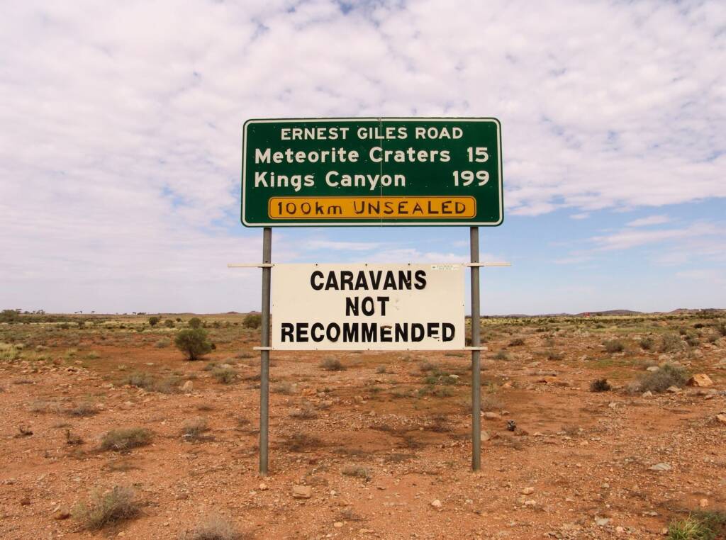 Ernest Giles Road, Henbury Meteorites Conservation Reserve, NT