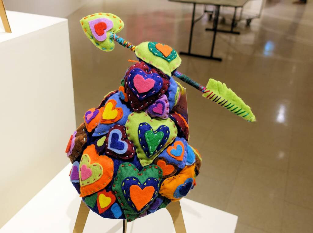 Special Mention of the Heart of Hearts category - 2022 Alice Springs Beanie Festival