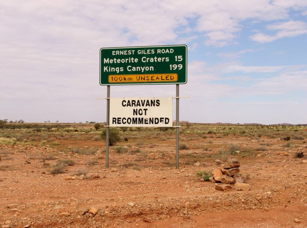 Ernest Giles Road, Henbury Meteorites Conservation Reserve, NT