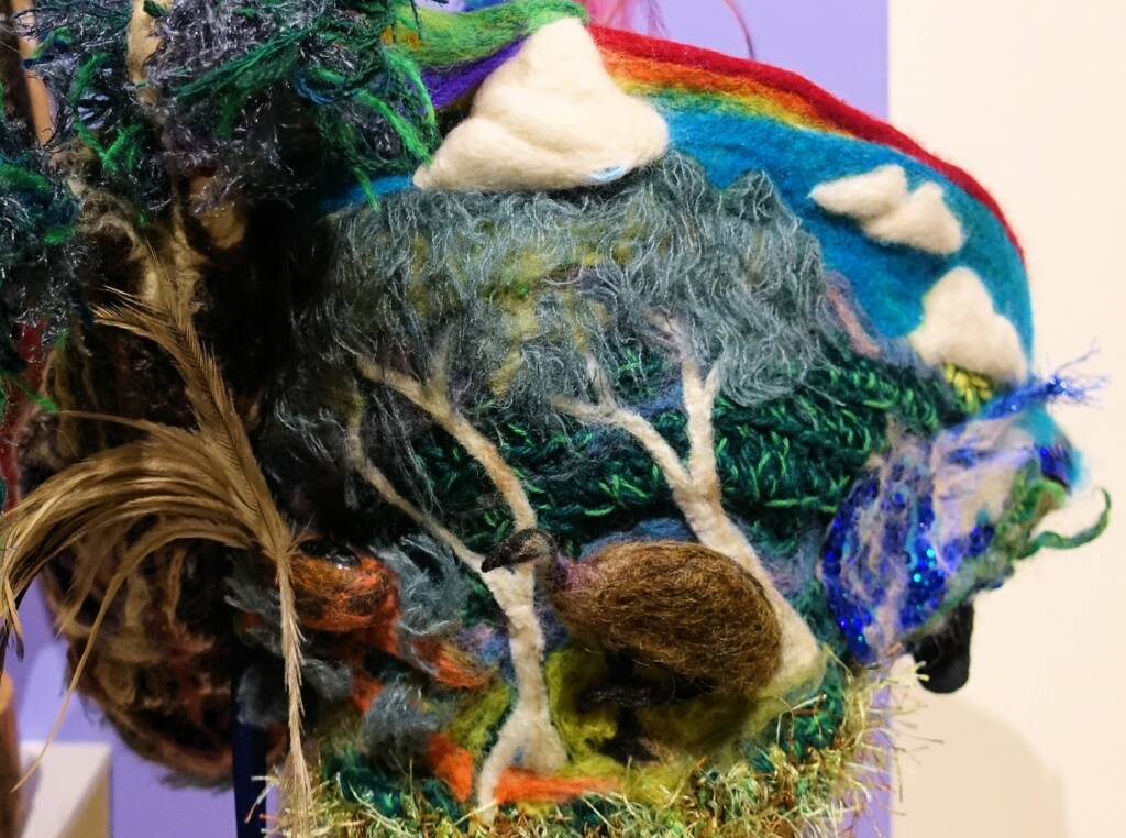 Mrs Haggie's Spirit of the Land Winner category - 2022 Alice Springs Beanie Festival