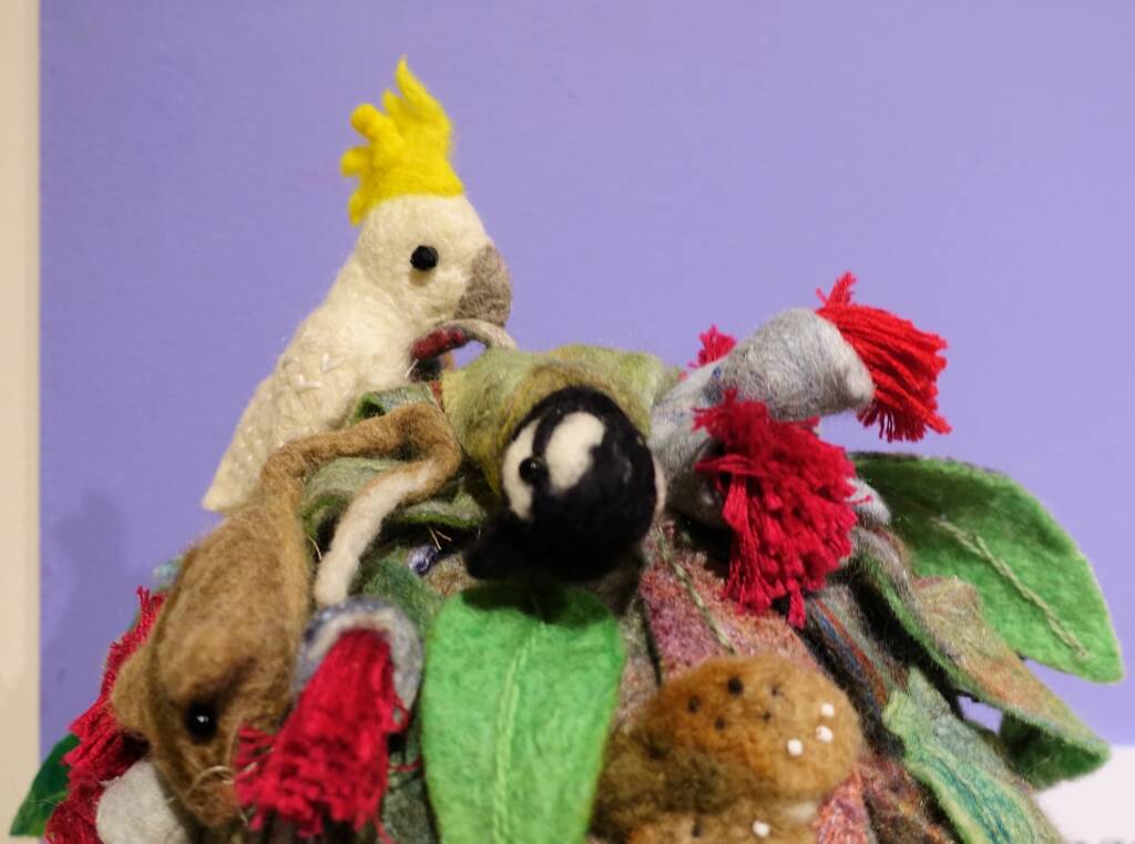 Mrs Haggie's Spirit of the Land Special Mention category - 2022 Alice Springs Beanie Festival