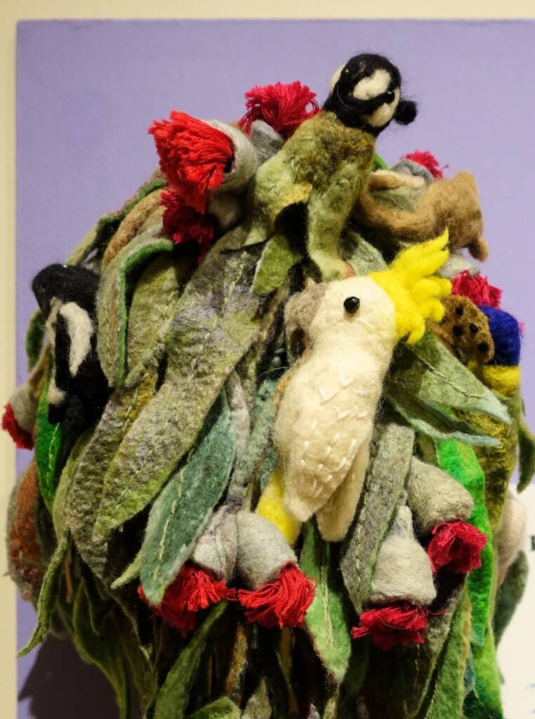 Mrs Haggie's Spirit of the Land Special Mention category - 2022 Alice Springs Beanie Festival