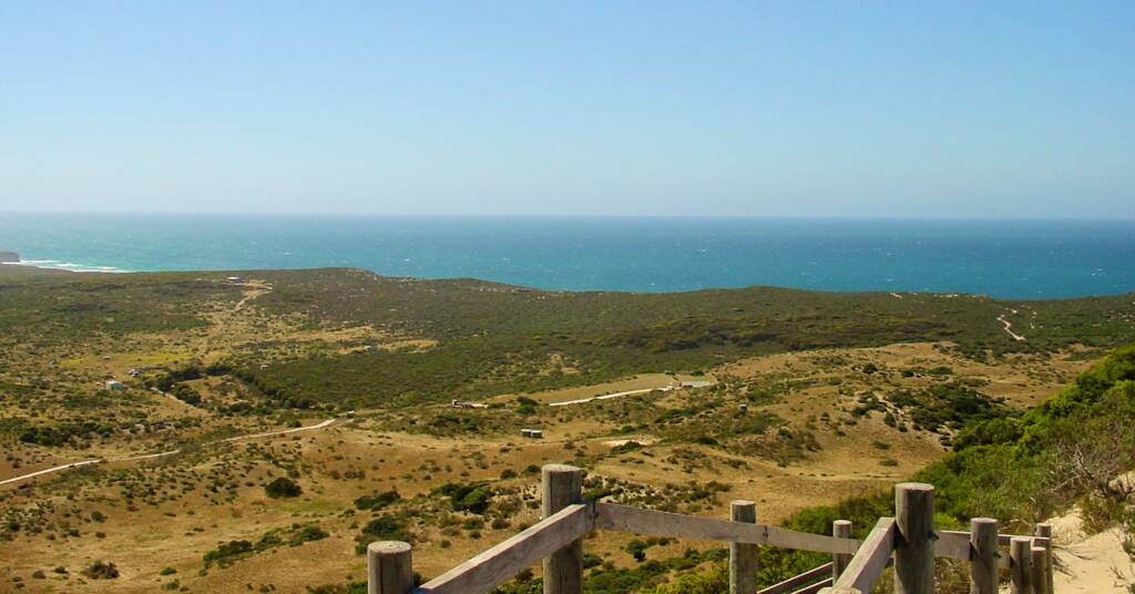 View from Prospect Hill Lookout, Kangaroo Island