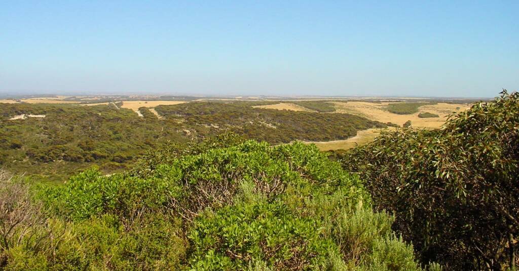View from Prospect Hill Lookout, Kangaroo Island