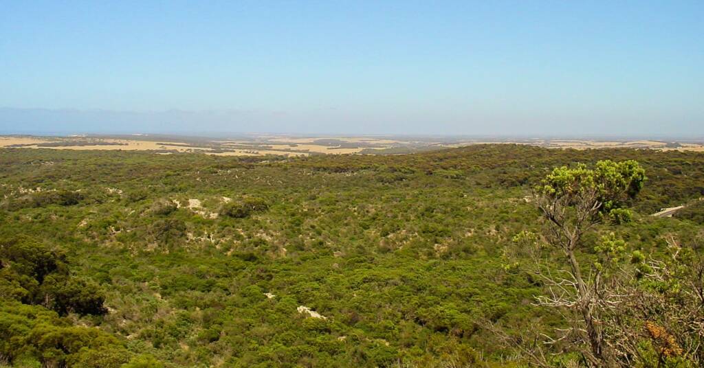 View from Prospect Hill Lookout, Kangaroo Island