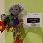 “Koala” & Baby by Beryl Hayes, Stitched Up category - 2022 Alice Springs Beanie Festival