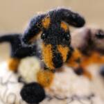 "Puppy Love" by Marilyn Hunter - The Love of your Best Friend - 2022 Alice Springs Beanie Festival