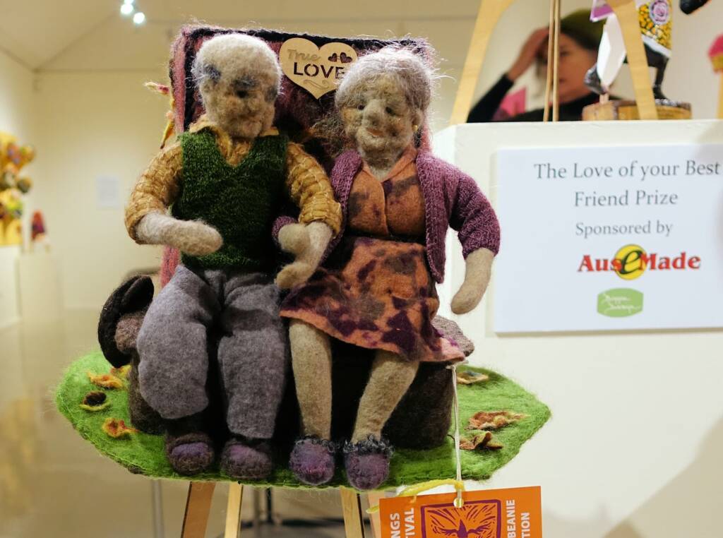 "True Love" Special Mention The Love of your Best Friend category - 2022 Alice Springs Beanie Festival