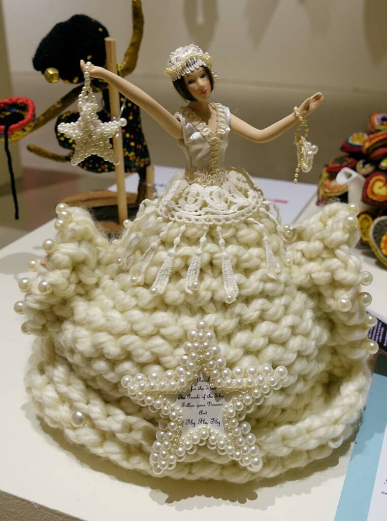 Special Mention Eileen Bladon Teacosy category - 2022 Alice Springs Beanie Festival