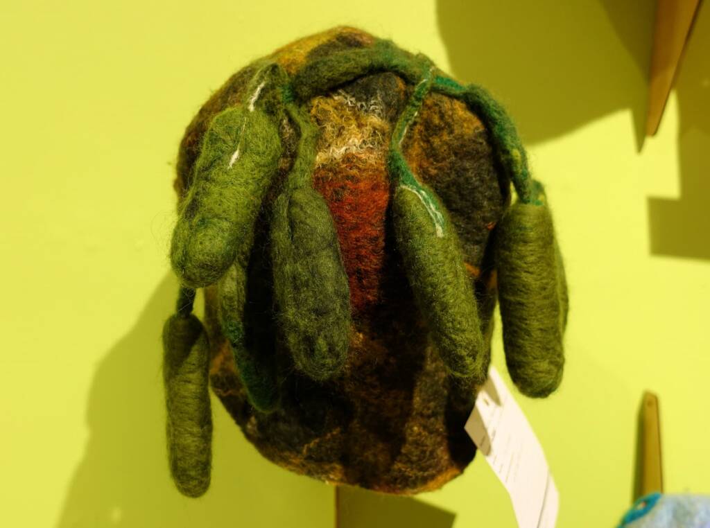 Bush Banana by Lena Campbell - Alice Springs Beanie Festival 2022