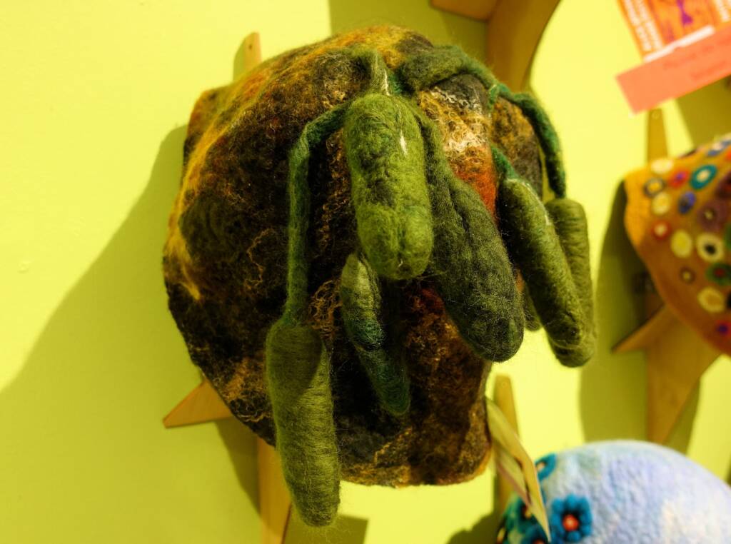 Bush Banana by Lena Campbell - Alice Springs Beanie Festival 2022
