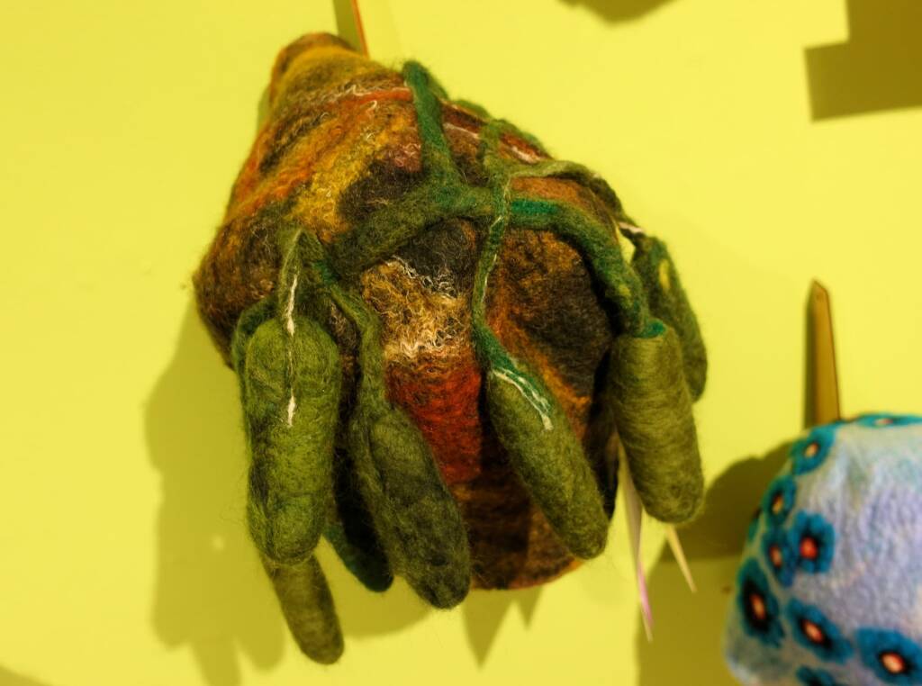 Bush Banana by Lena Campbell - Alice Springs Beanie Festival 2022