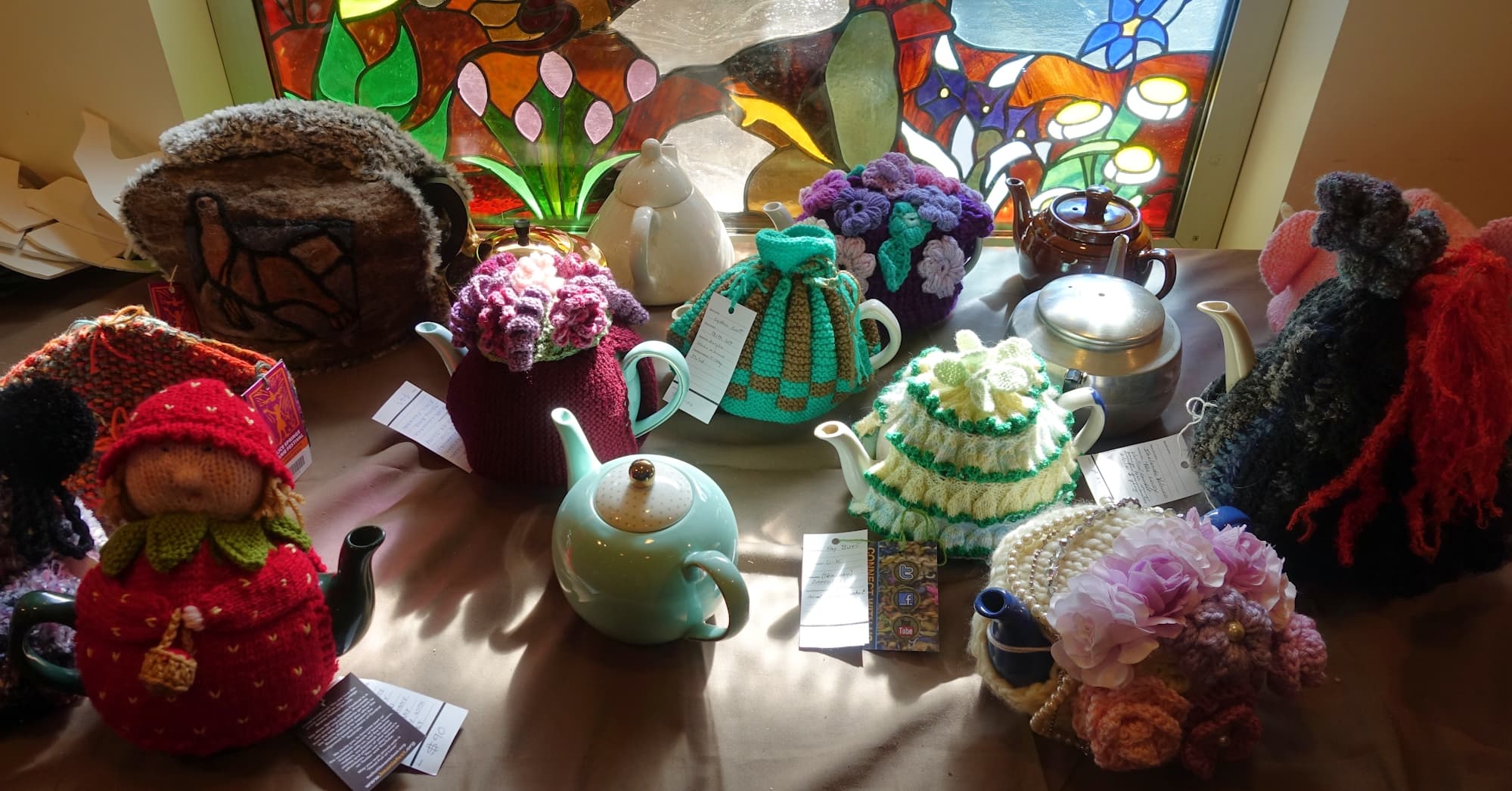 Tea cosies - Alice Springs Beanie Festival 2022