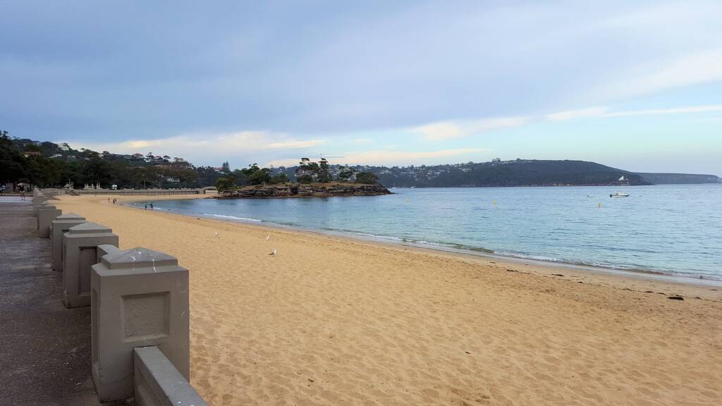 View from Balmoral Beach to Rocky Point, Balmoral NSW