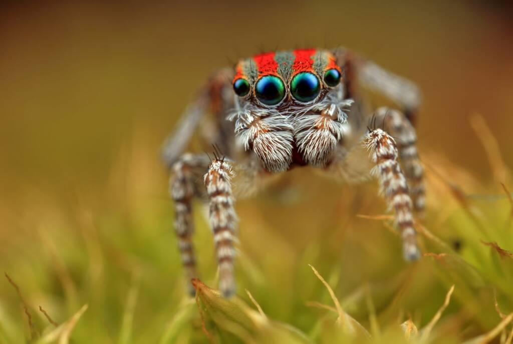 Maratus volans, NSW © Michael Doe