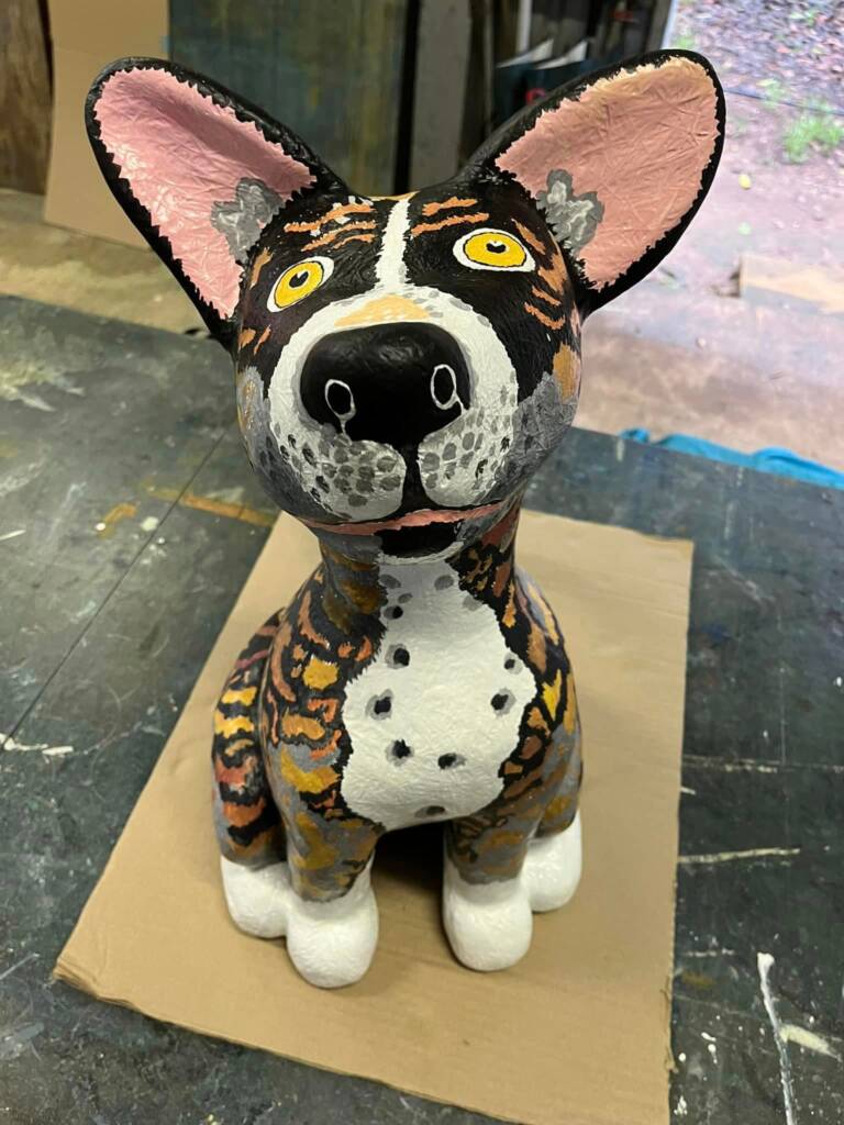 Artist & Sculptor Margaret Worthington / Clive Rouse - Dog