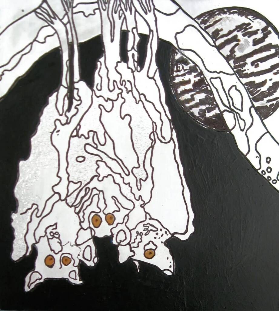Artist Margaret Worthington - Flying Foxes
