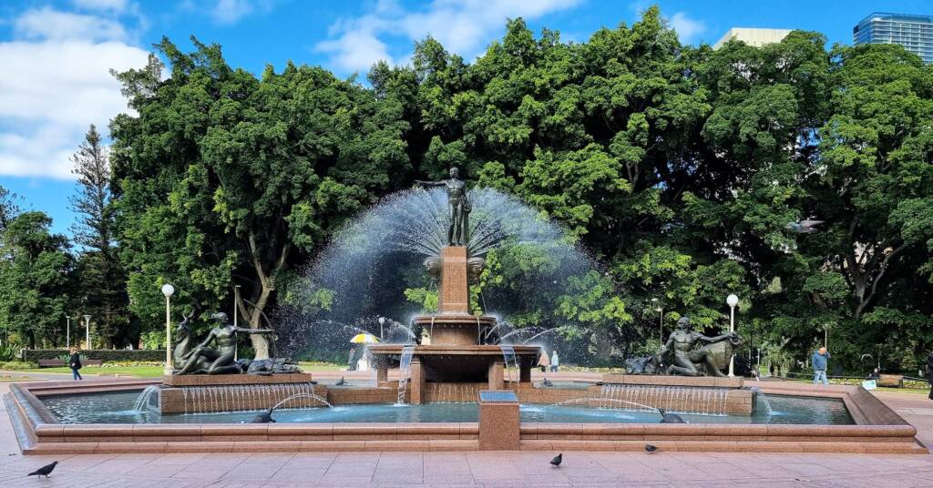 Archibald Memorial Fountain, Hyde Park, Sydney NSW