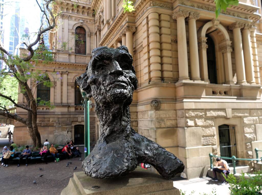 Australian painter Lloyd Rees is by artist Lawrence Beck, Sydney NSW