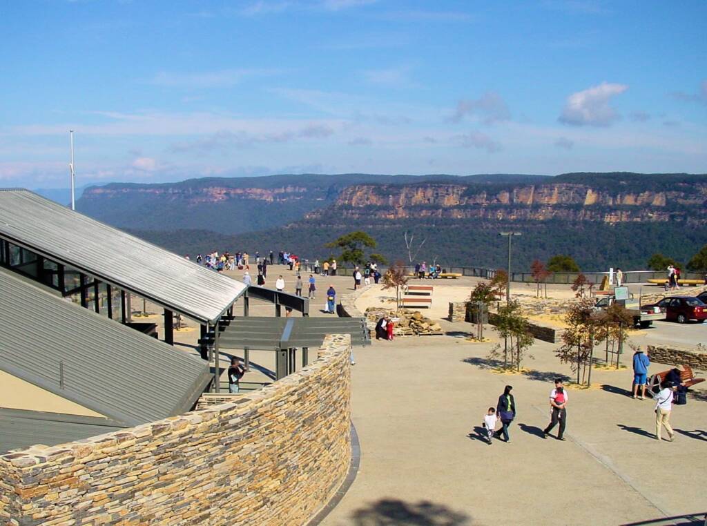 Echo Point Lookout, Katoomba, Blue Mountains NSW