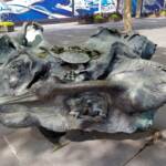 Tank Stream Fountain by sculptor Stephen Walker, Herald Square, Sydney NSW