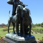 Huntsman and dogs by Henri Alfred Marie Jacquemart c1879, Royal Botanic Garden Sydney NSW