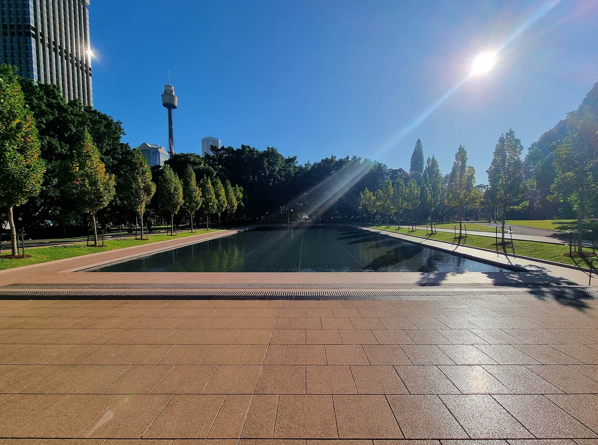 The Pool of Reflection, Hyde Park, Sydney NSW