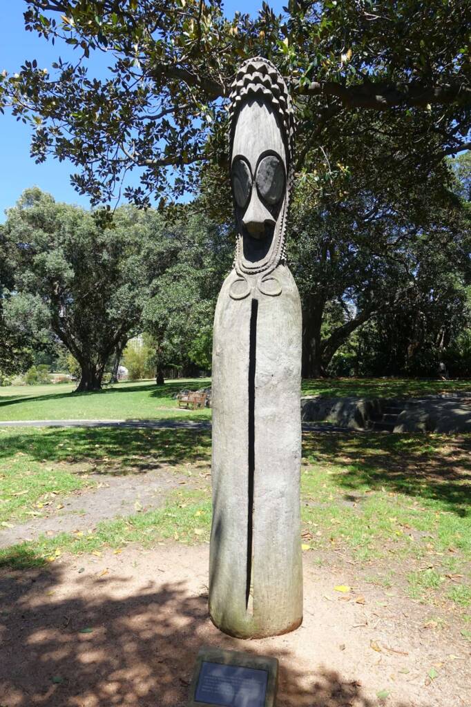 Slit-drum from the island of Ambrym, Vanuatu, Australian Friends of Vanuatu