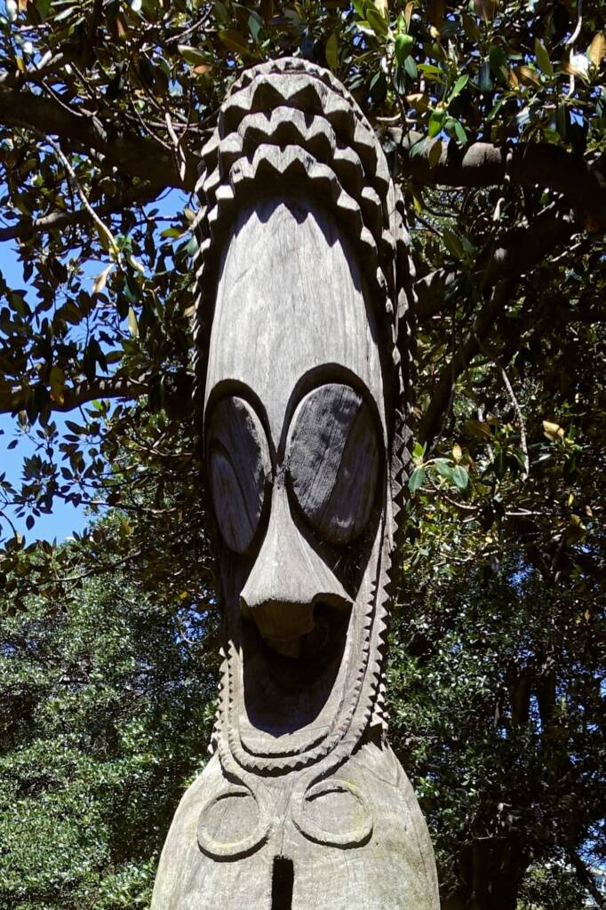 Slit-drum from the island of Ambrym, Vanuatu, Australian Friends of Vanuatu