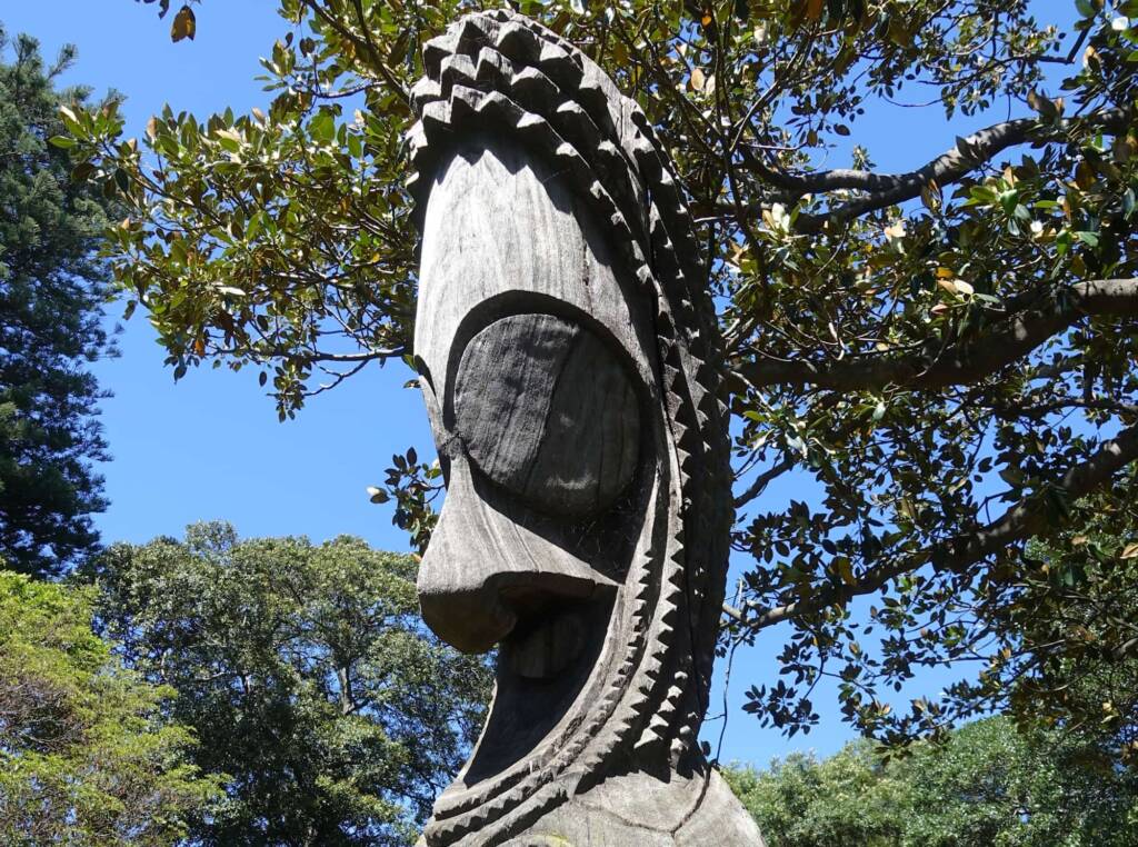 Slit-drum from the island of Ambrym, Vanuatu, Australian Friends of Vanuatu