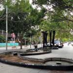 Tank Stream Fountain by sculptor Stephen Walker, Herald Square, Sydney NSW