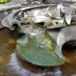 Tank Stream Fountain by sculptor Stephen Walker, Herald Square, Sydney NSW