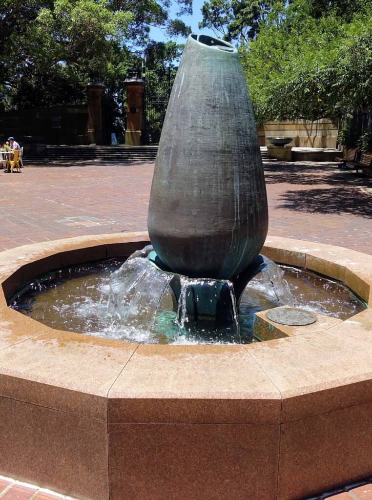 Wishing Well Fountain, Professor Peter Spooner, Sydney NSW