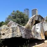 Wurrungwuri (This Side Of The Water) by Chris Booth 2011, Royal Botanic Garden Sydney NSW